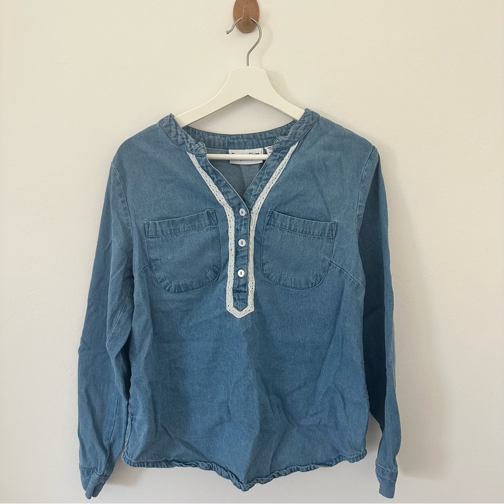 Country Store Light Blue Denim Shirt